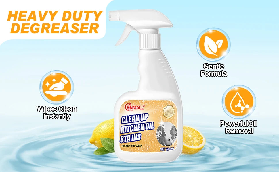 Oven Cleaner Heavy Duty Oven Cleaner Foam Cleaners for BBQ, Grill, Hob & Stoveto