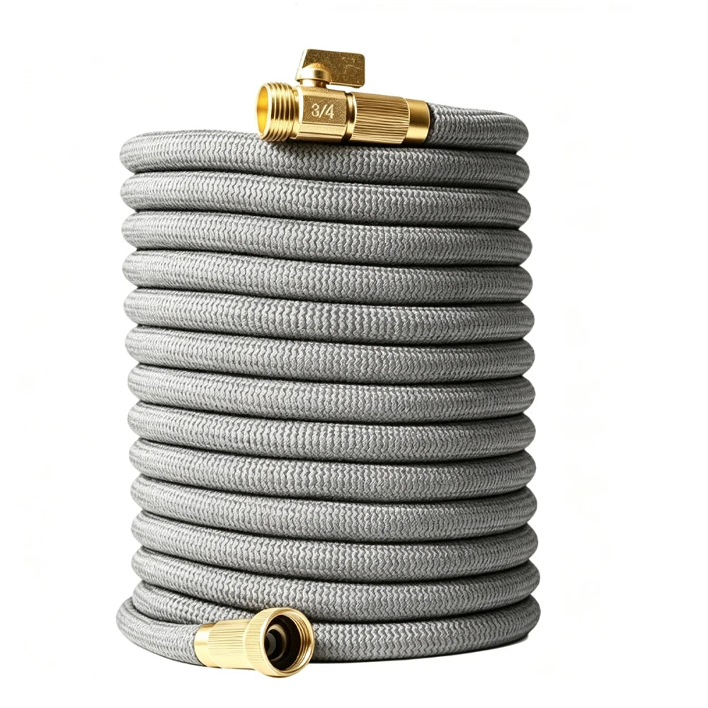2026 NEW Garden Water Hose 3/4 Expandable Magic Flexible Garden Hoses High Pressure Washing Hose Pipe Plastic For Watering Lawn