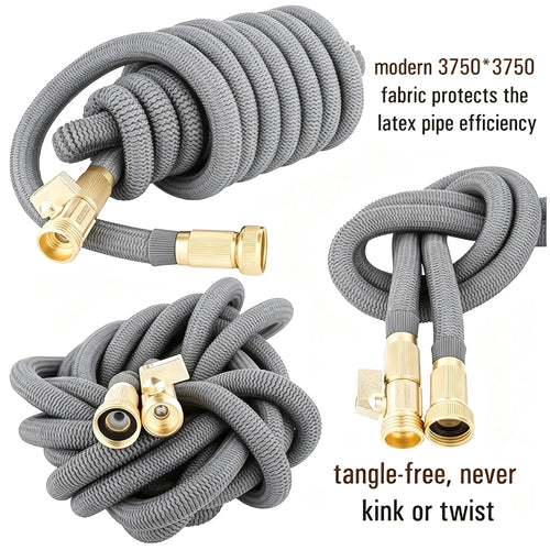 2026 NEW Garden Water Hose 3/4 Expandable Magic Flexible Garden Hoses High Pressure Washing Hose Pipe Plastic For Watering Lawn