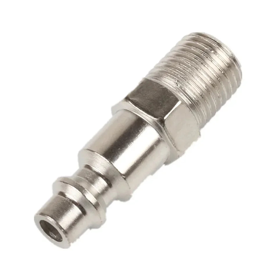 Air Hose Fittings 1/4" Male Thread Plug Adapter NPT 1/4 Pneumatic Connector Quick Release Fitting Air Compressor Accessories