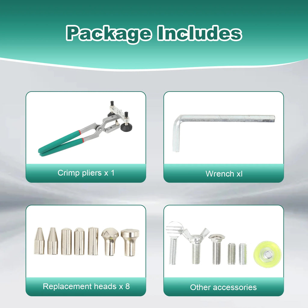 Car Dent Repair Tools Edge Crimping Pliers Crimper Door Hood Edge Fender Panel Car Dent Repair Pliers Metal Door Bumper Rim Edge Trim Crimping Clip Seamless Maintenance Tools Clamping Automotive Accessories