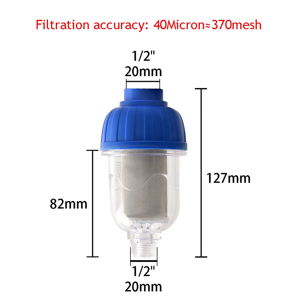 1/2 Inch Watering Filter For S60 IBC Tank Tap Adapter Ton Barrel Joint Garden Irrigation Water Tank Bulkhead Fittings